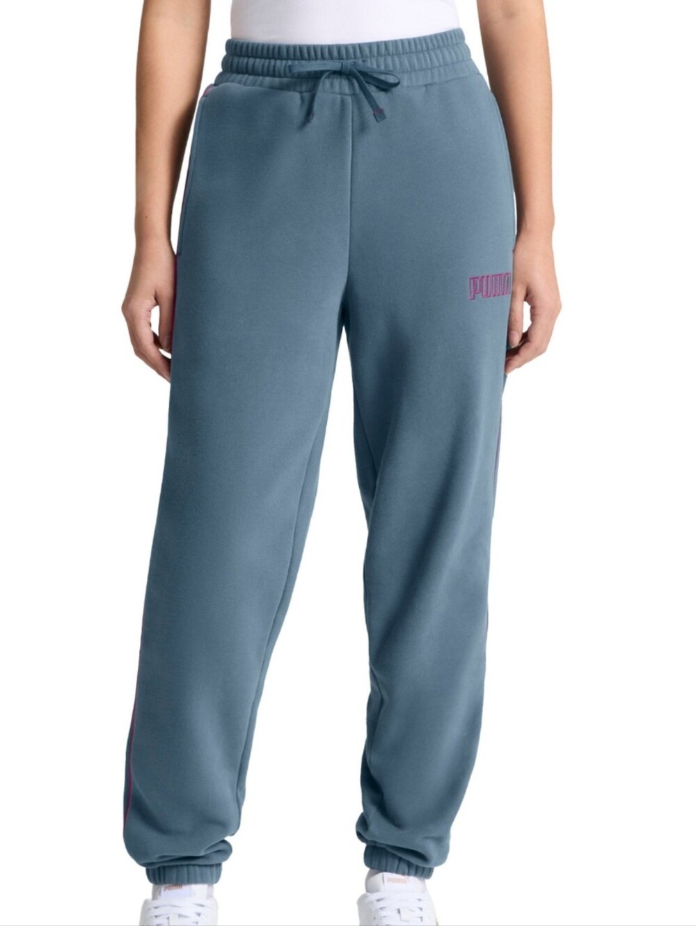 PUMA Blue Logo Joggers. XL